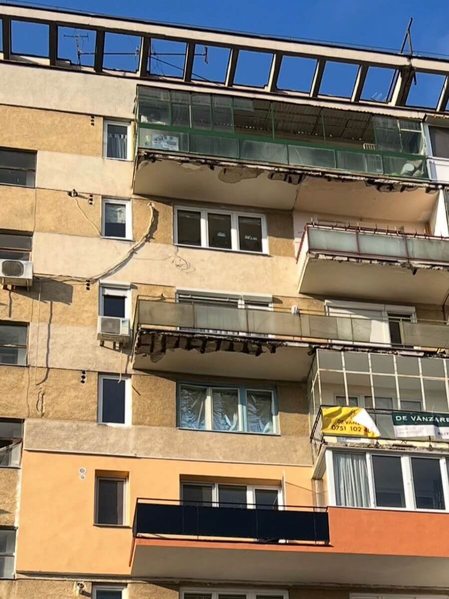 Fațadă înainte de izolație – Lucrare 1